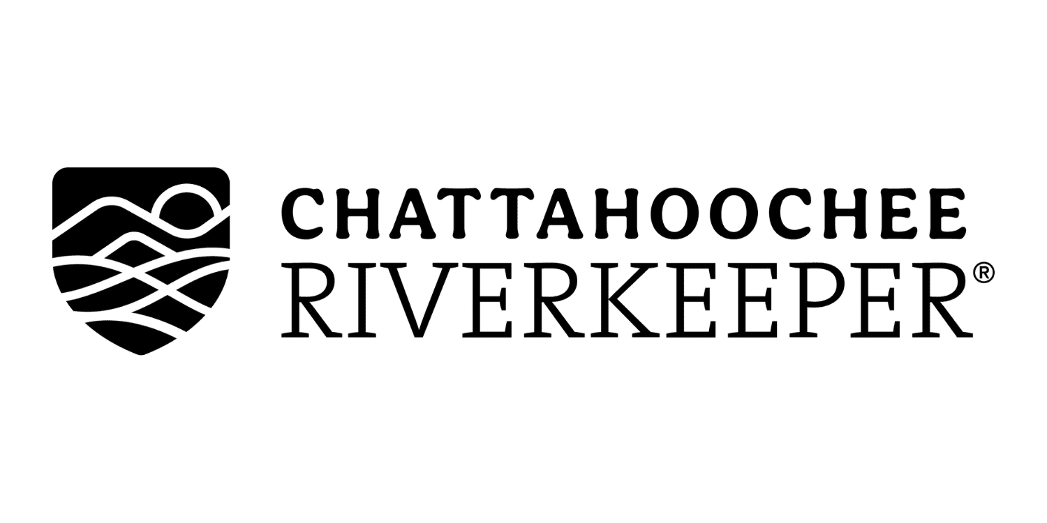 Chattahoochee Riverkeeper logo featuring a stylized river emblem.
