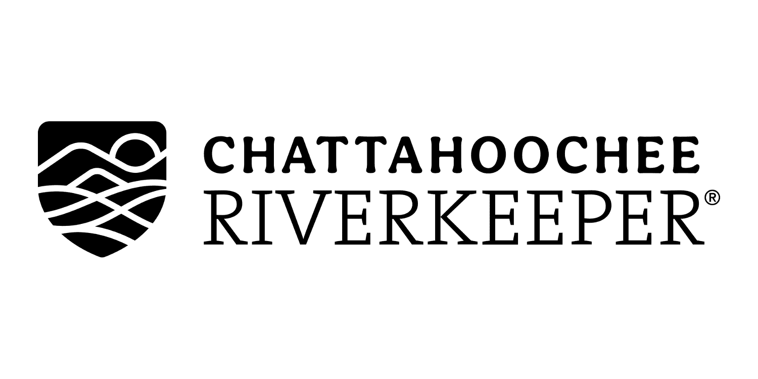 Chattahoochee Riverkeeper logo featuring a stylized river emblem.